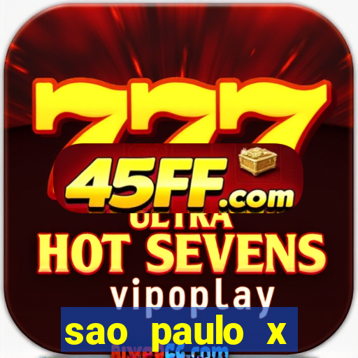 sao paulo x botafogo palpite